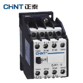 正泰交流接觸器 CJX1-12/22 線圈電壓(控制電壓)  AC24V、36V、48V、220V、380V