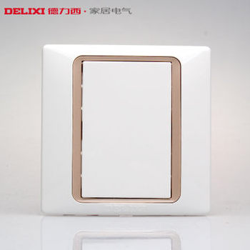 德力西CD280 空白面板 86型遮丑裝飾大白板
