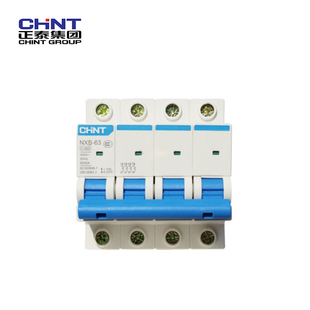 正泰 微型断路器；NXB-63 4P D25